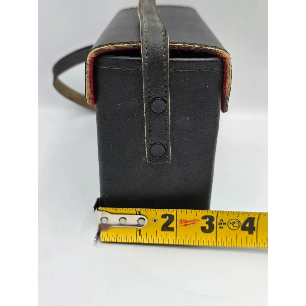 Unbranded Camera Bag Unisex OS Black Good Vintage Hard Shell‎ Boxy